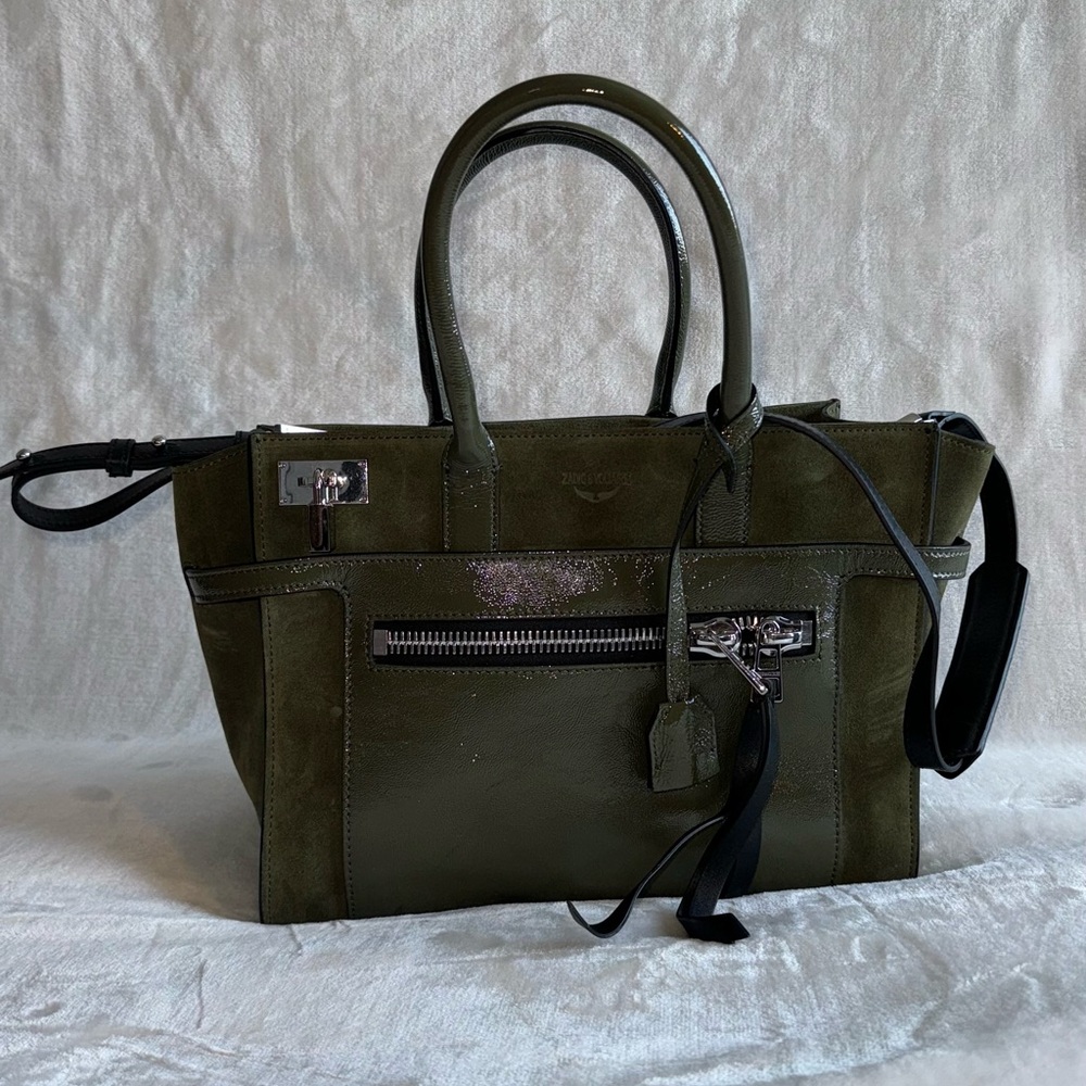 Zadig & Voltaire candide leather hand bag